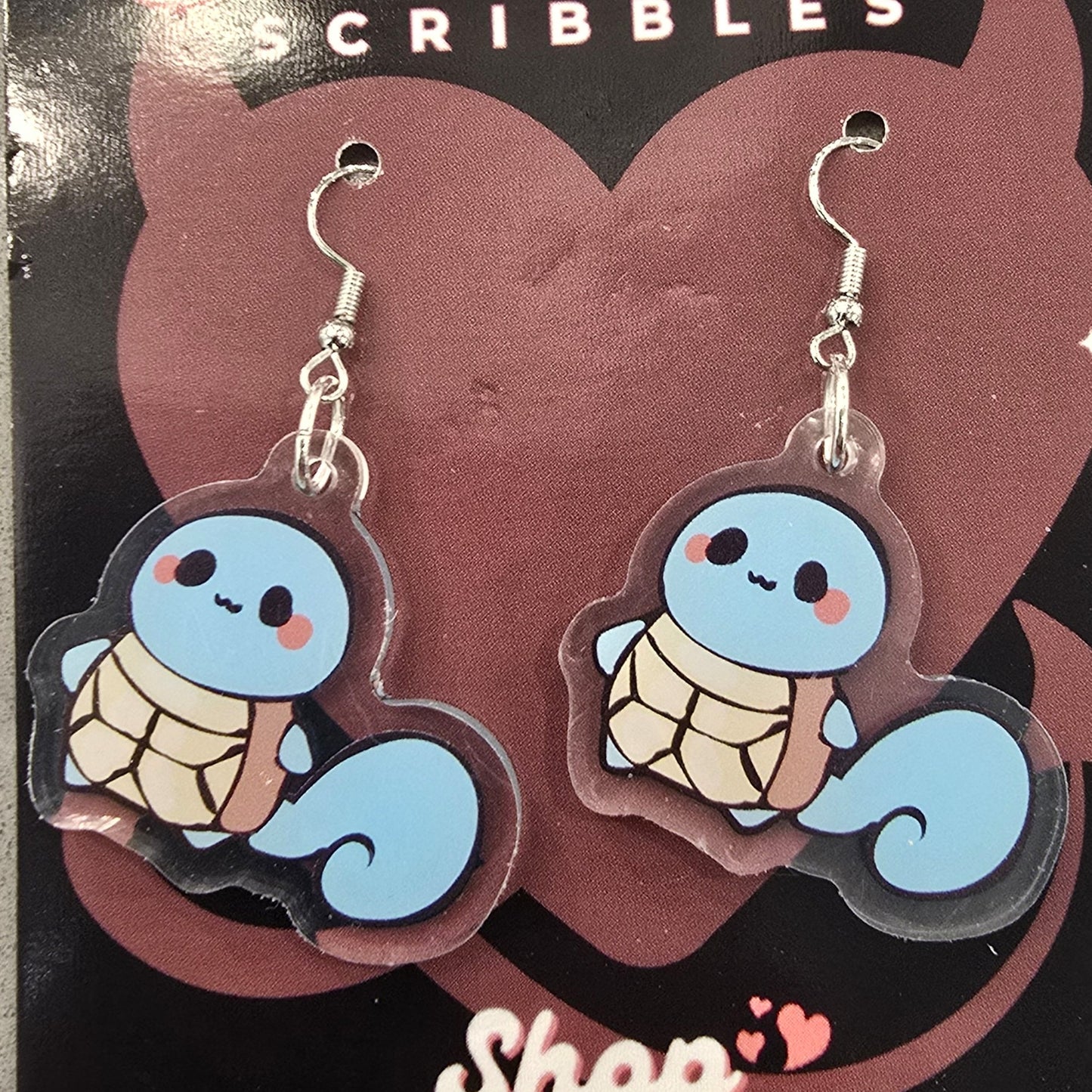 Squirtle Earrings
