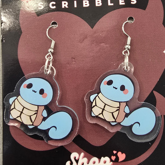Squirtle Earrings