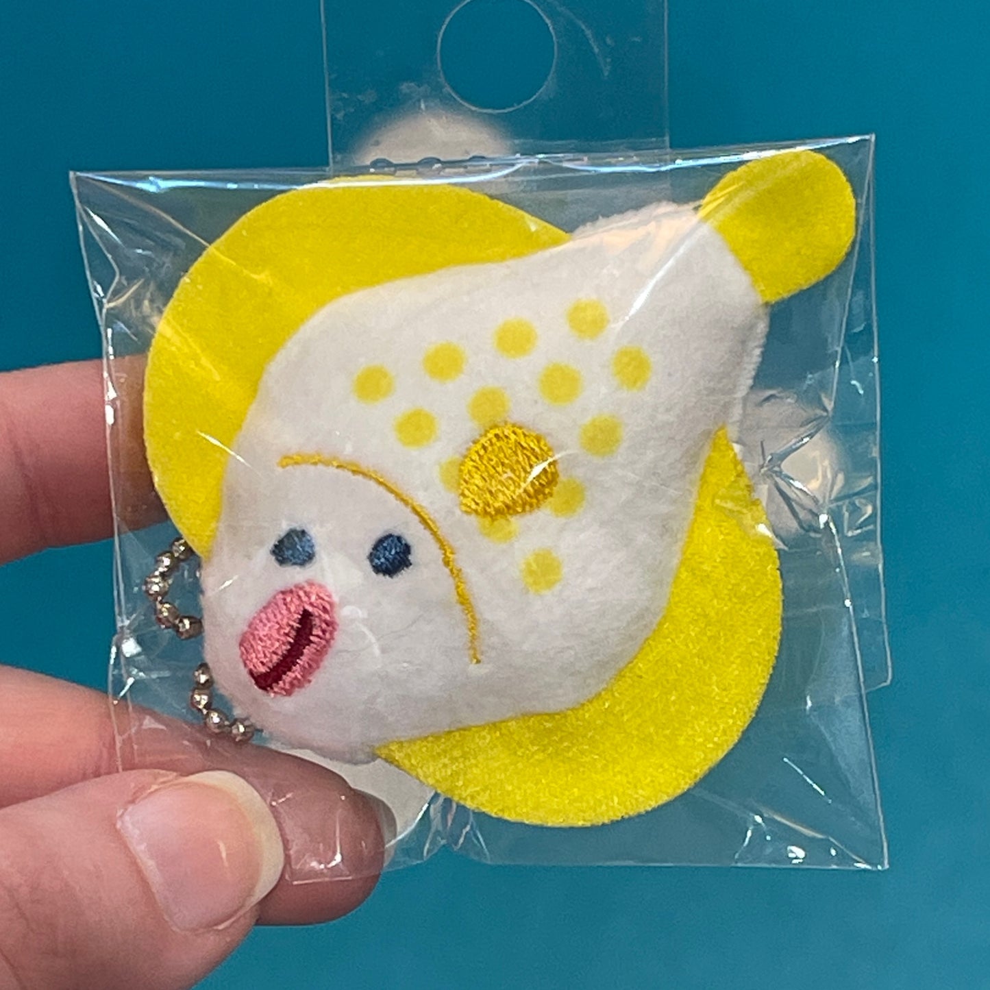 Flounder Plush Keychain