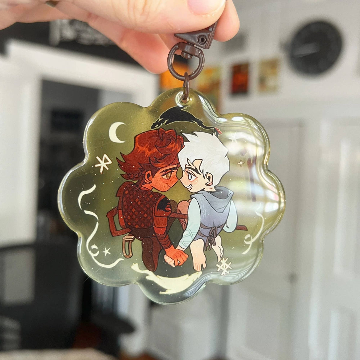 HICCUP & JACK KEYCHAIN