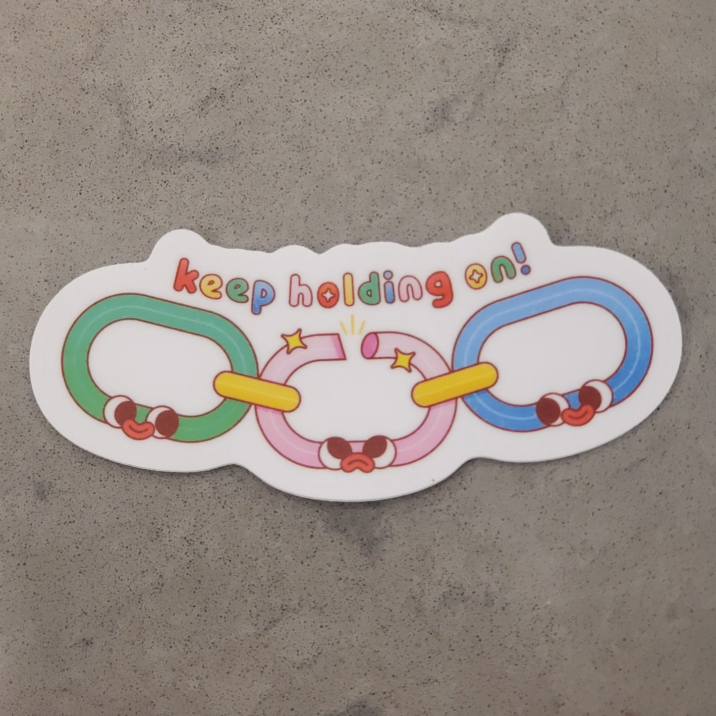 Keep Holding On Sticker