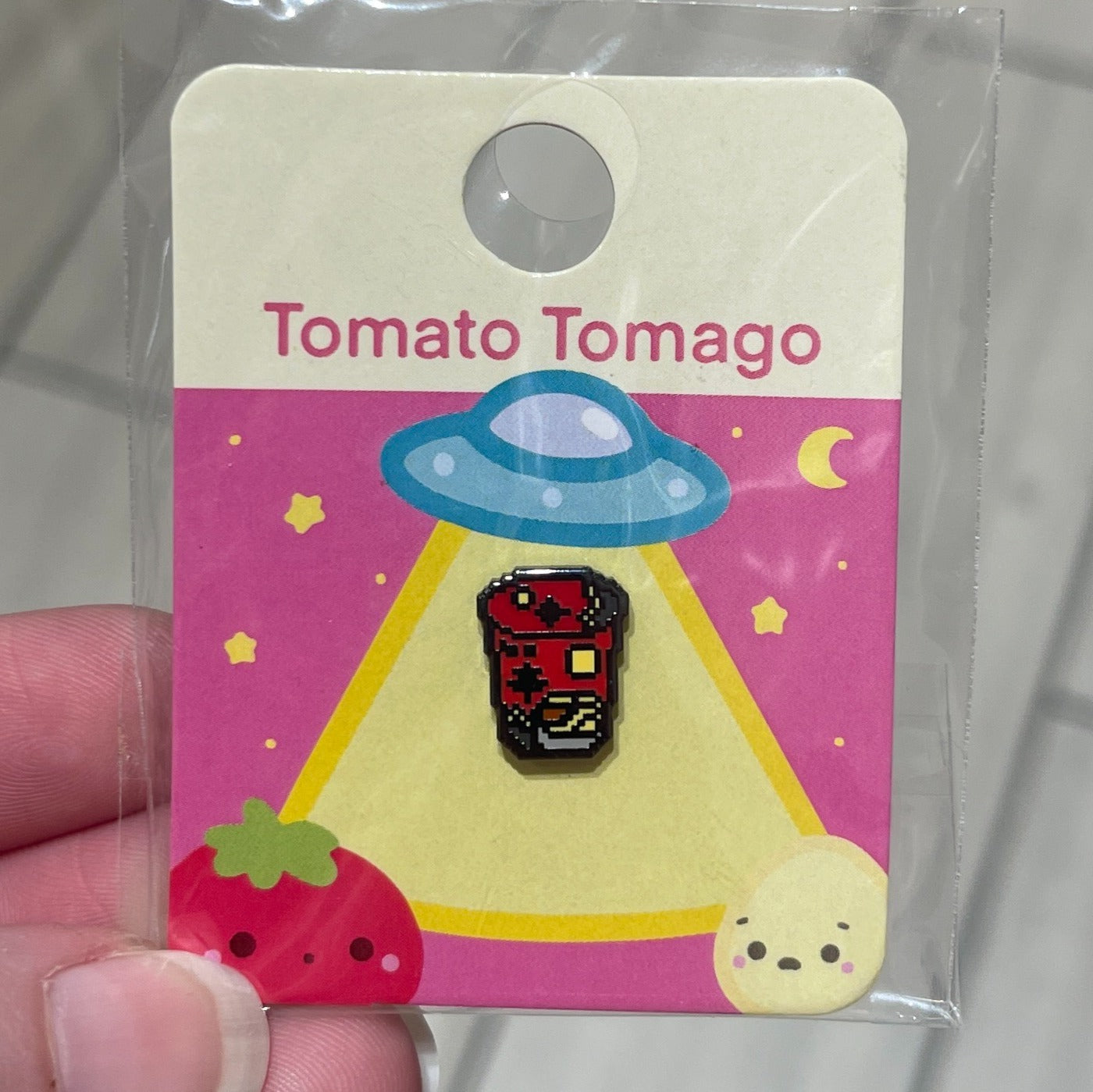 Noodle Cup Mini Pin