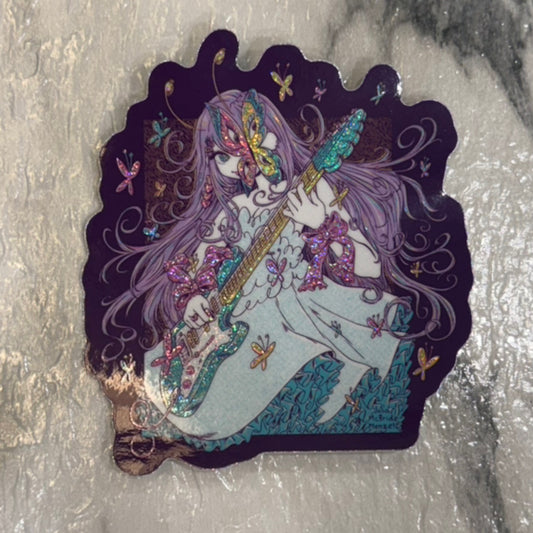 Butterfly Rocker Sticker
