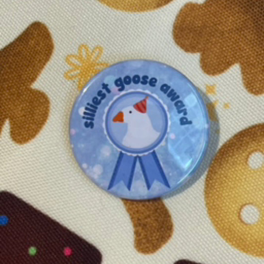 silly goose button