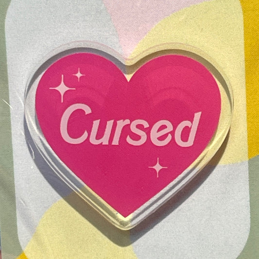 Cursed Heart Pin