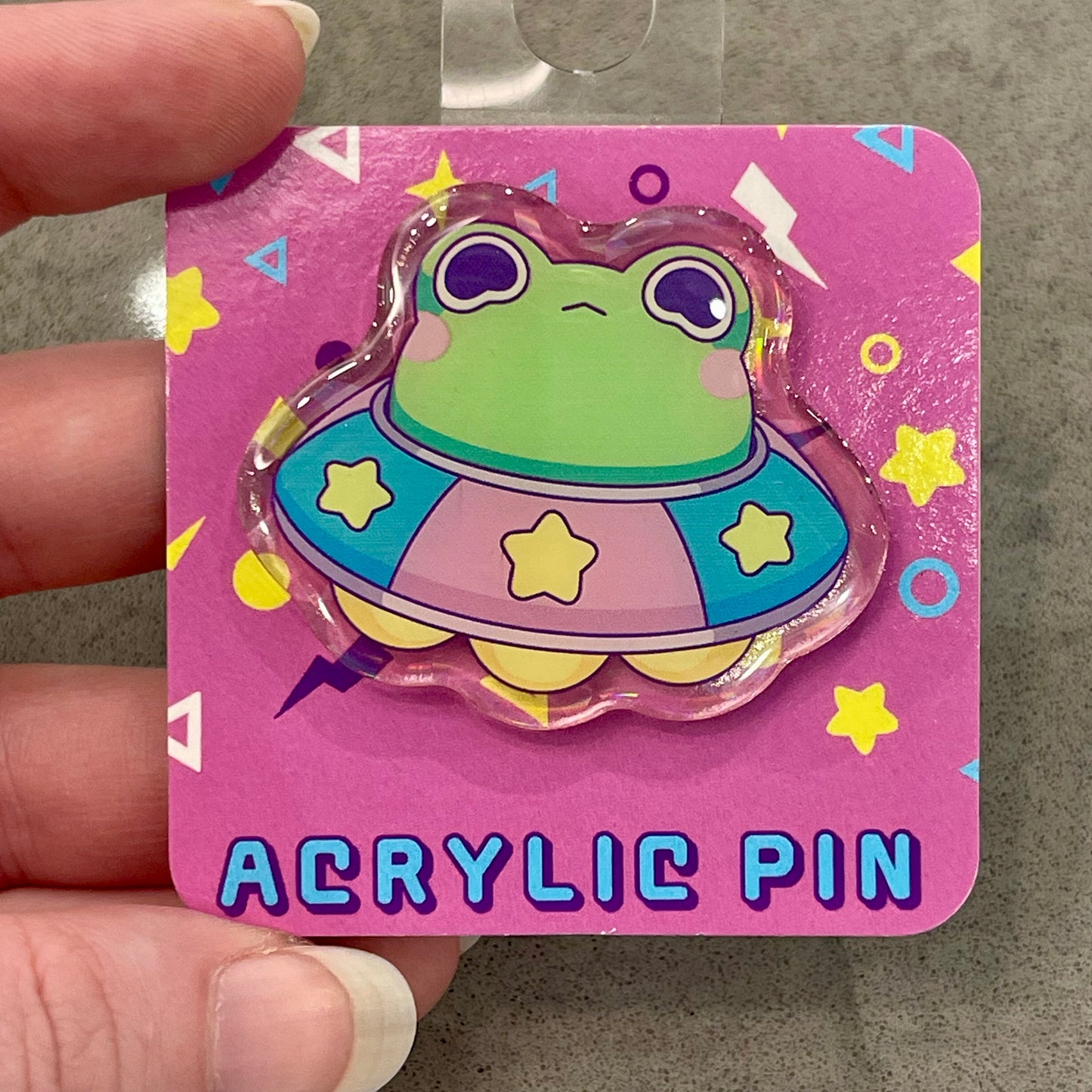 UFO Froggy Pin