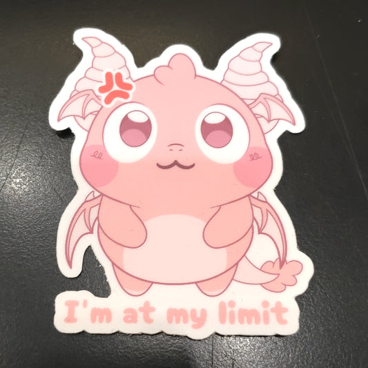 I'm At My Limit Sticker