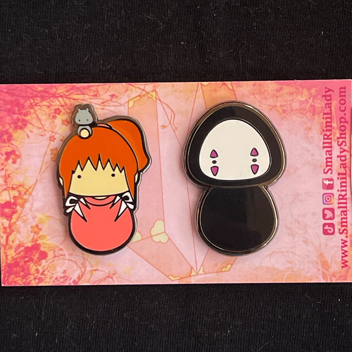 Pin Pair, No Face and Chihiro
