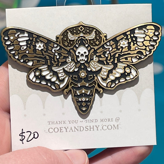 Deaths Head Moth