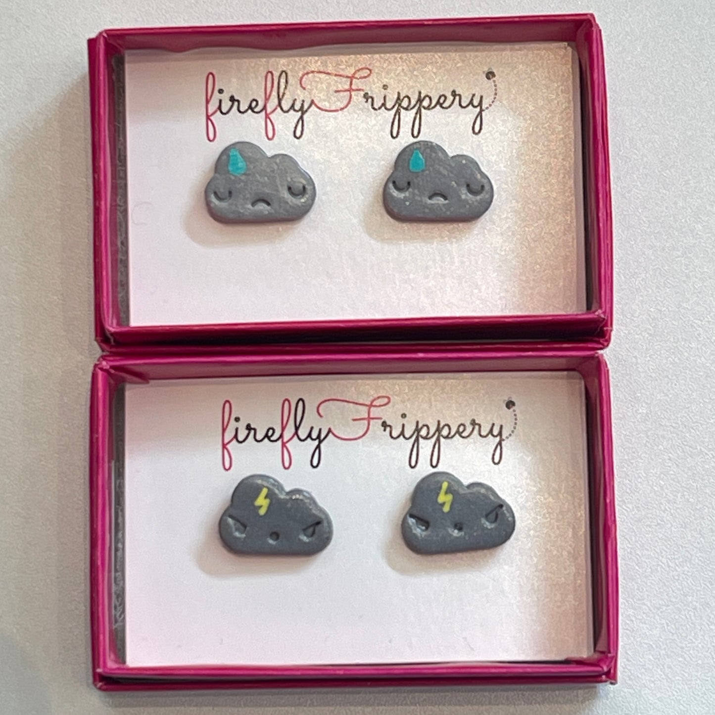 Kawaii Cloud Studs