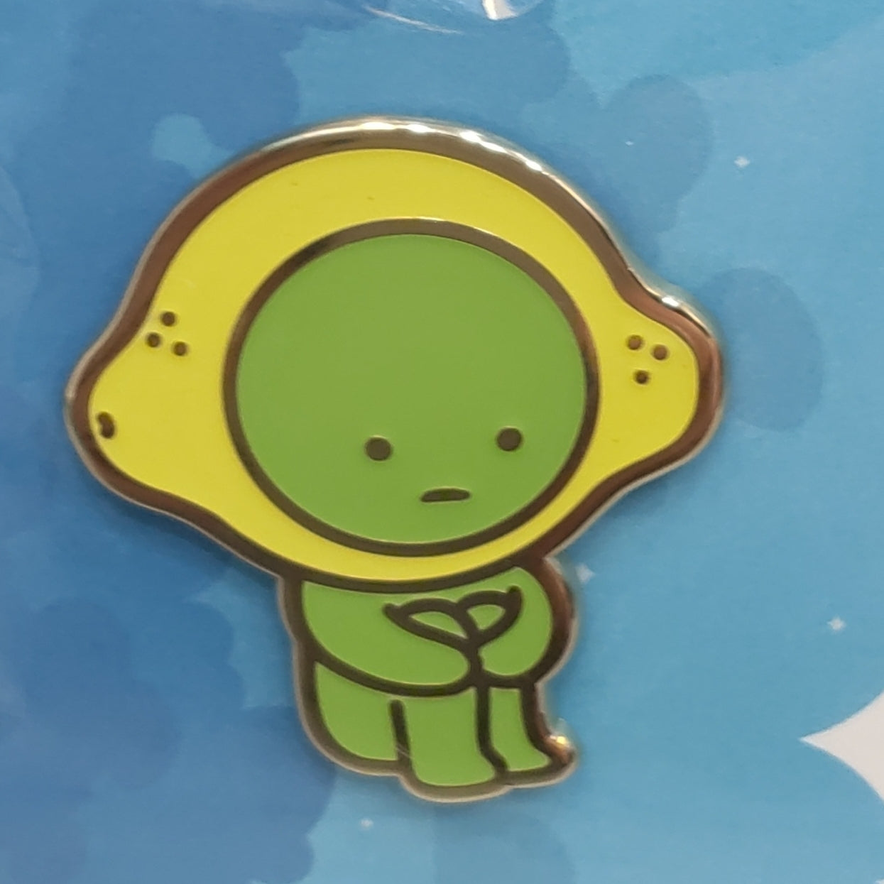 Lemon Smiski Pin