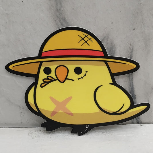 Luffy Bird Sticker