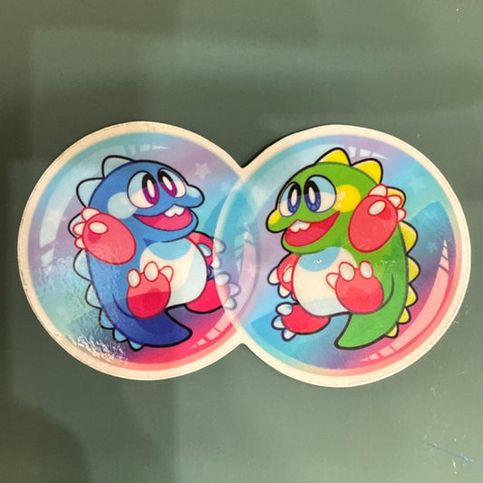 Bubble Bobble Sticker