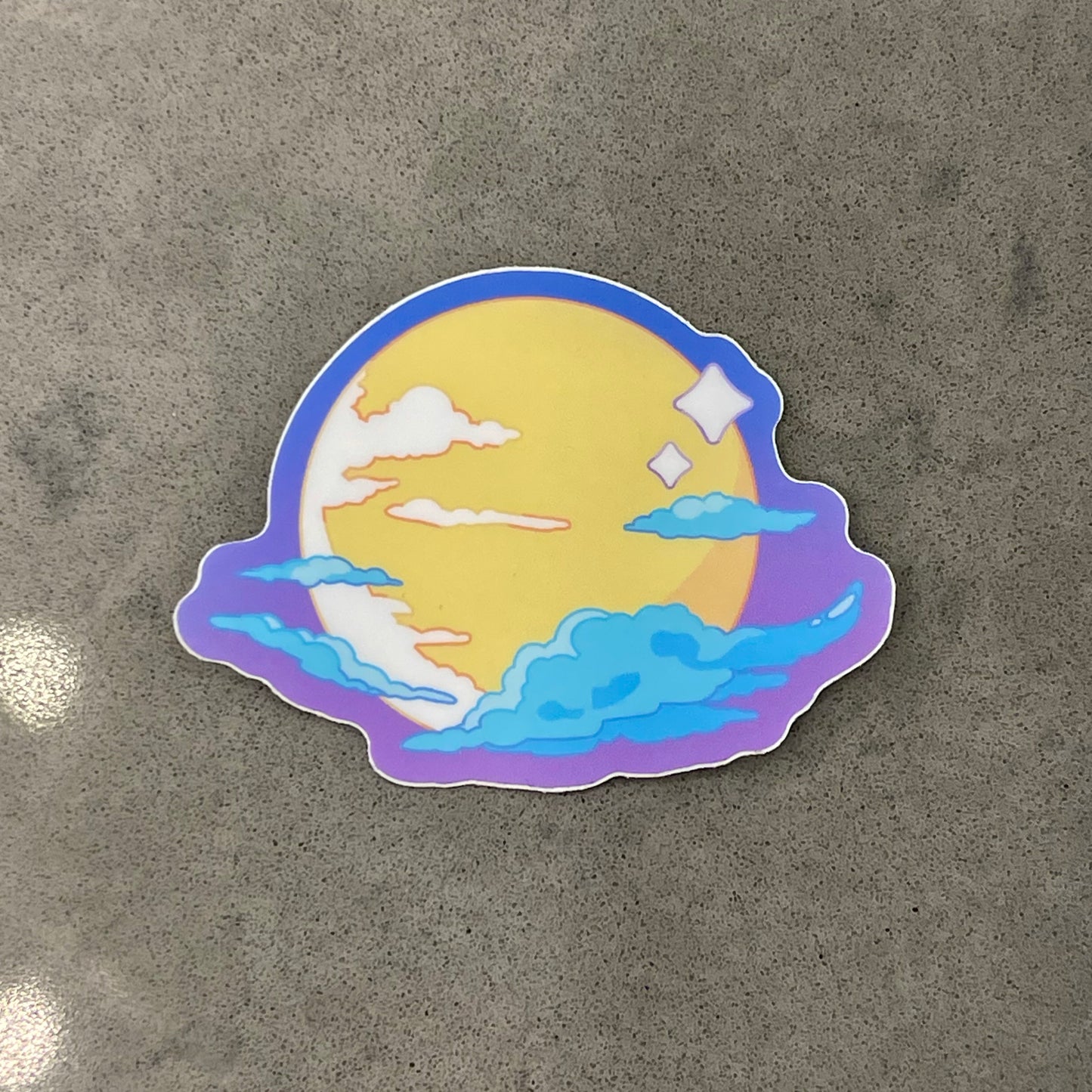 Moon Sticker