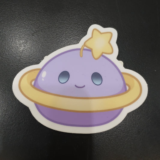 Xavier Blobbu Purple Sticker