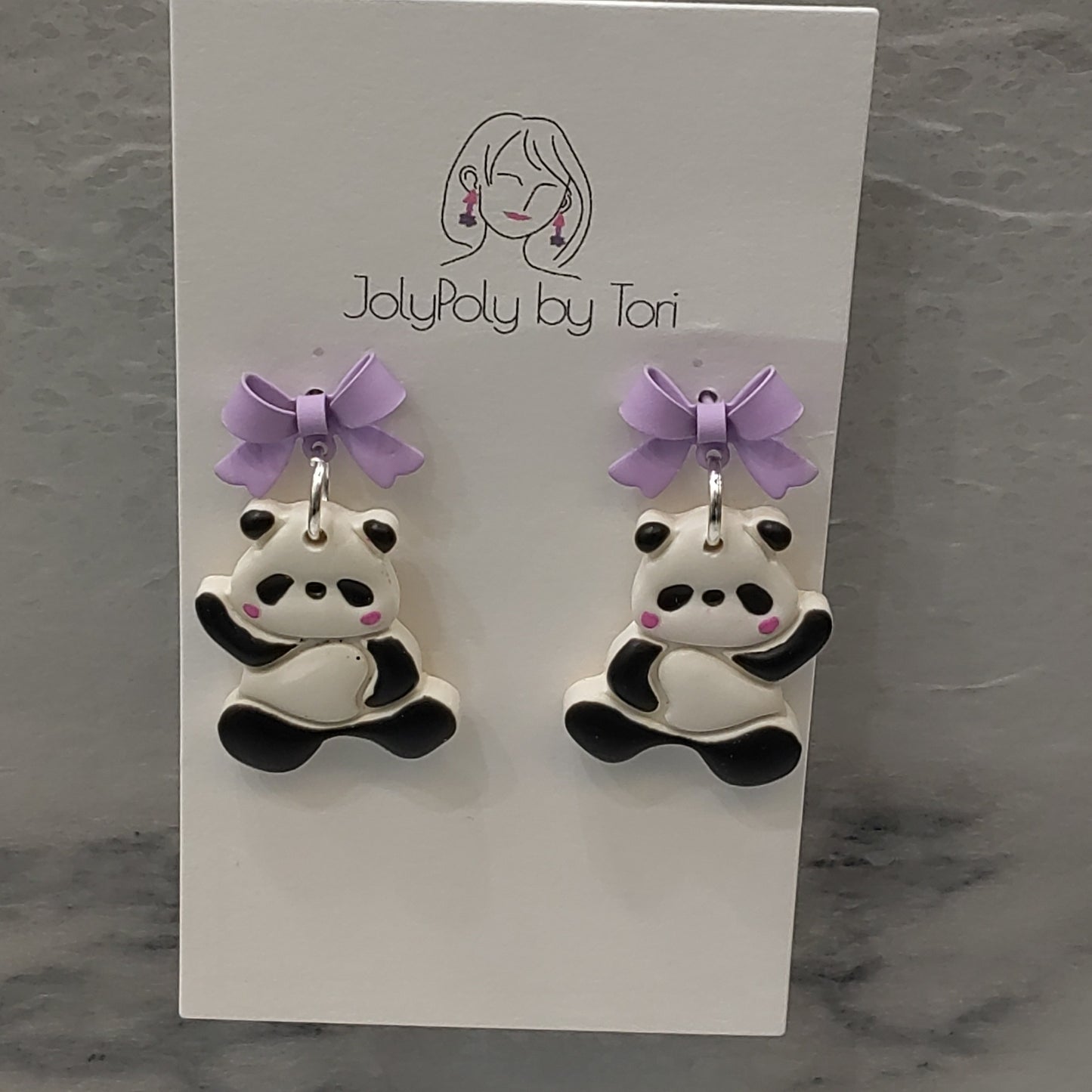 Panda Bears Earrings