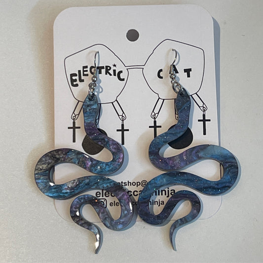 Blue Space Snakes