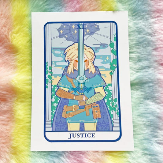 Justice Tarot 5x7 Print