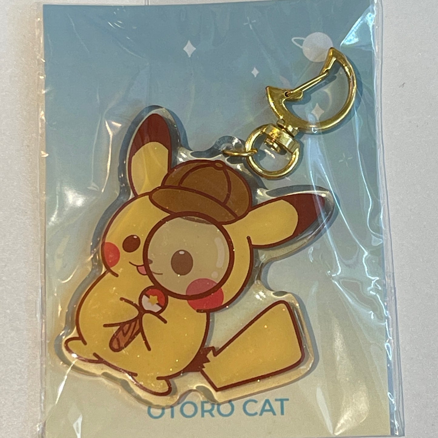 Detective Pikachu Keychain