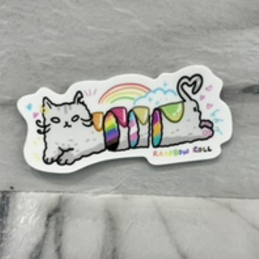 Rainbow Roll Sticker