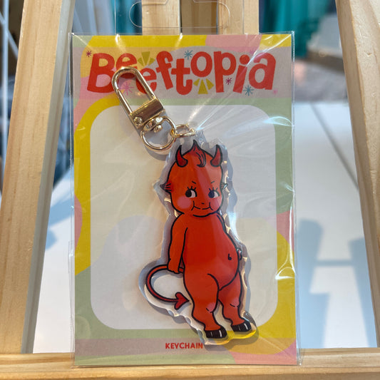 Devil Kewpie Keychain