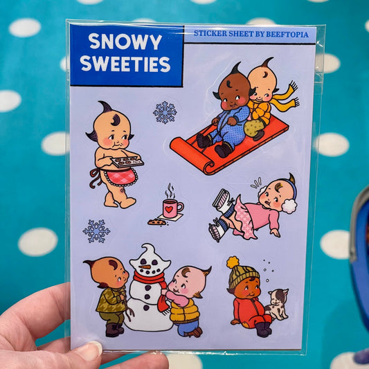 Snowy Sweeties Sticker Sheet
