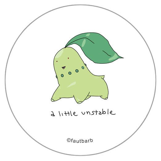 Chikorita Button