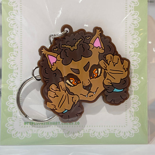 Werewolf PVC Keychain