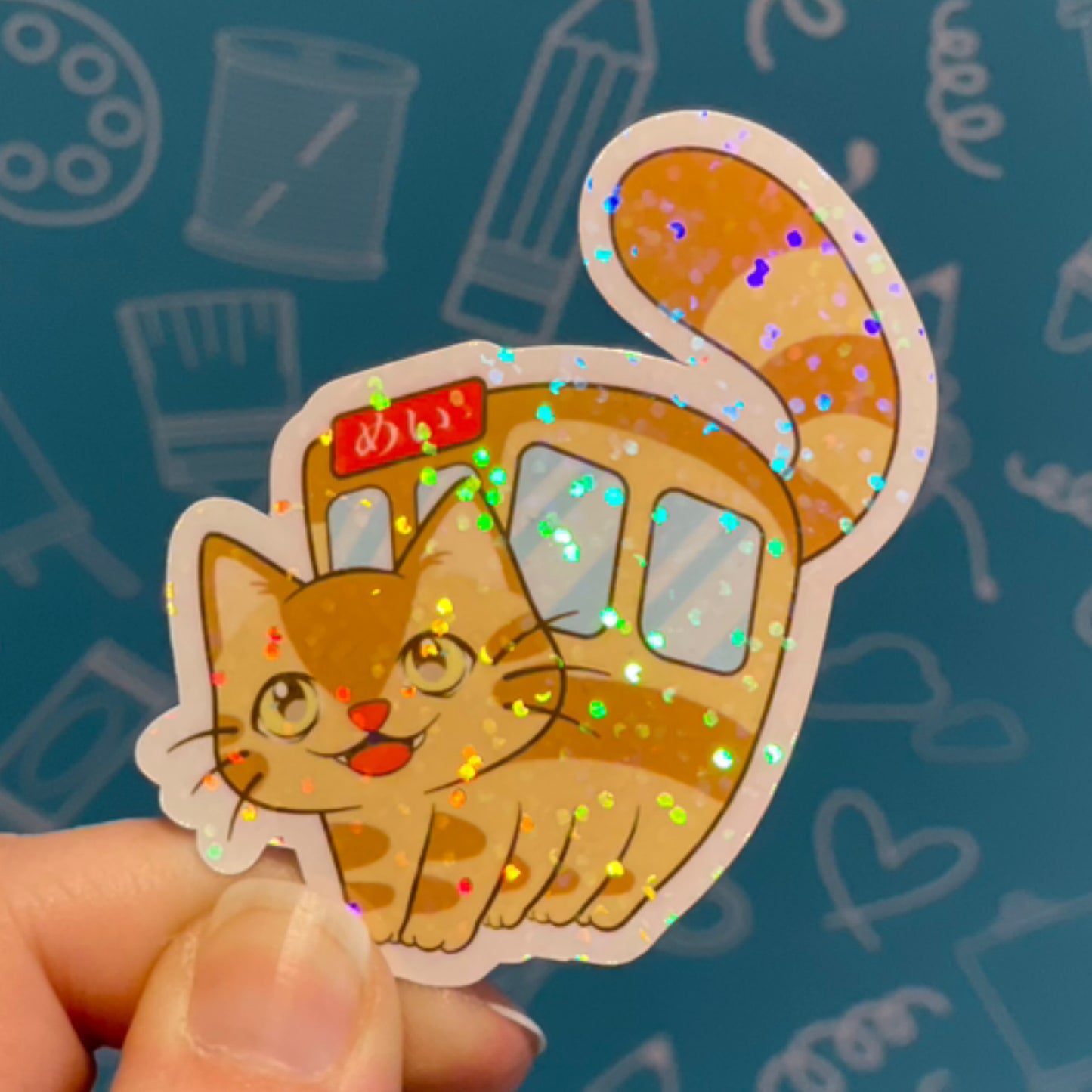 Cat Bus Sticker