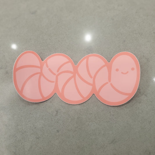 Big ol Worm Sticker