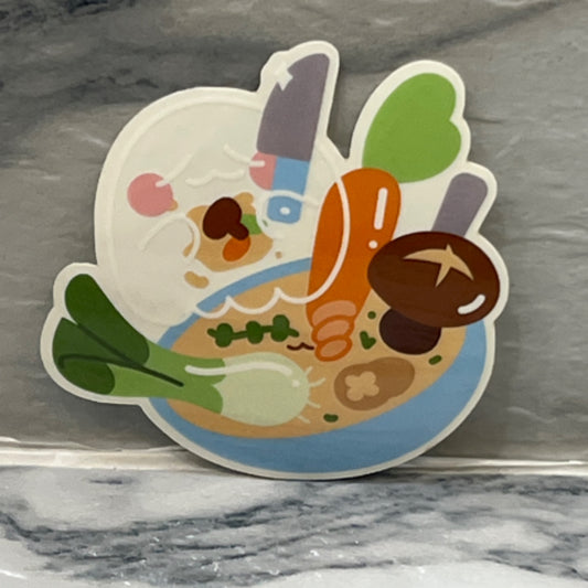 Soup Sticker
