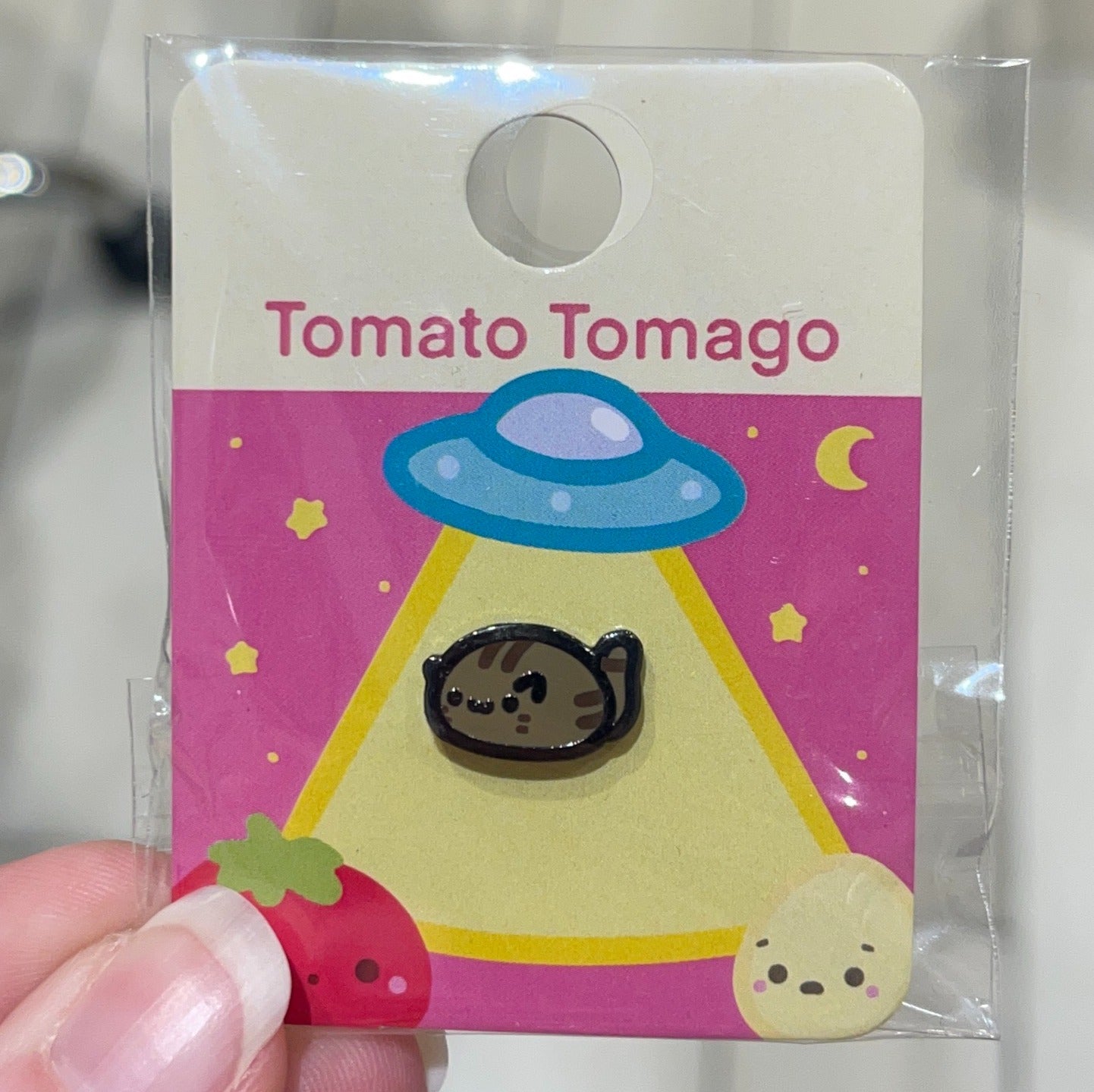 Mochi Cat Tabby Mini Pin