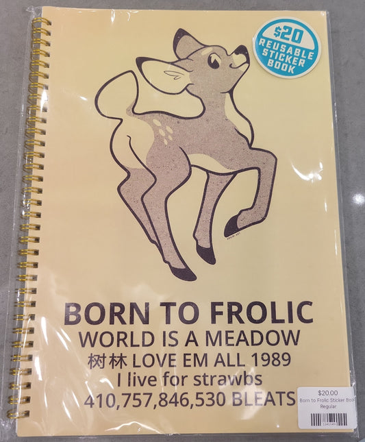 Born to Frolic Sticker Book