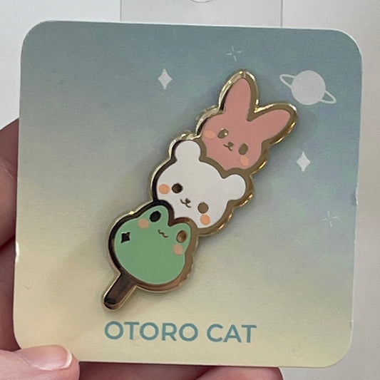 Dango Enamel Pin