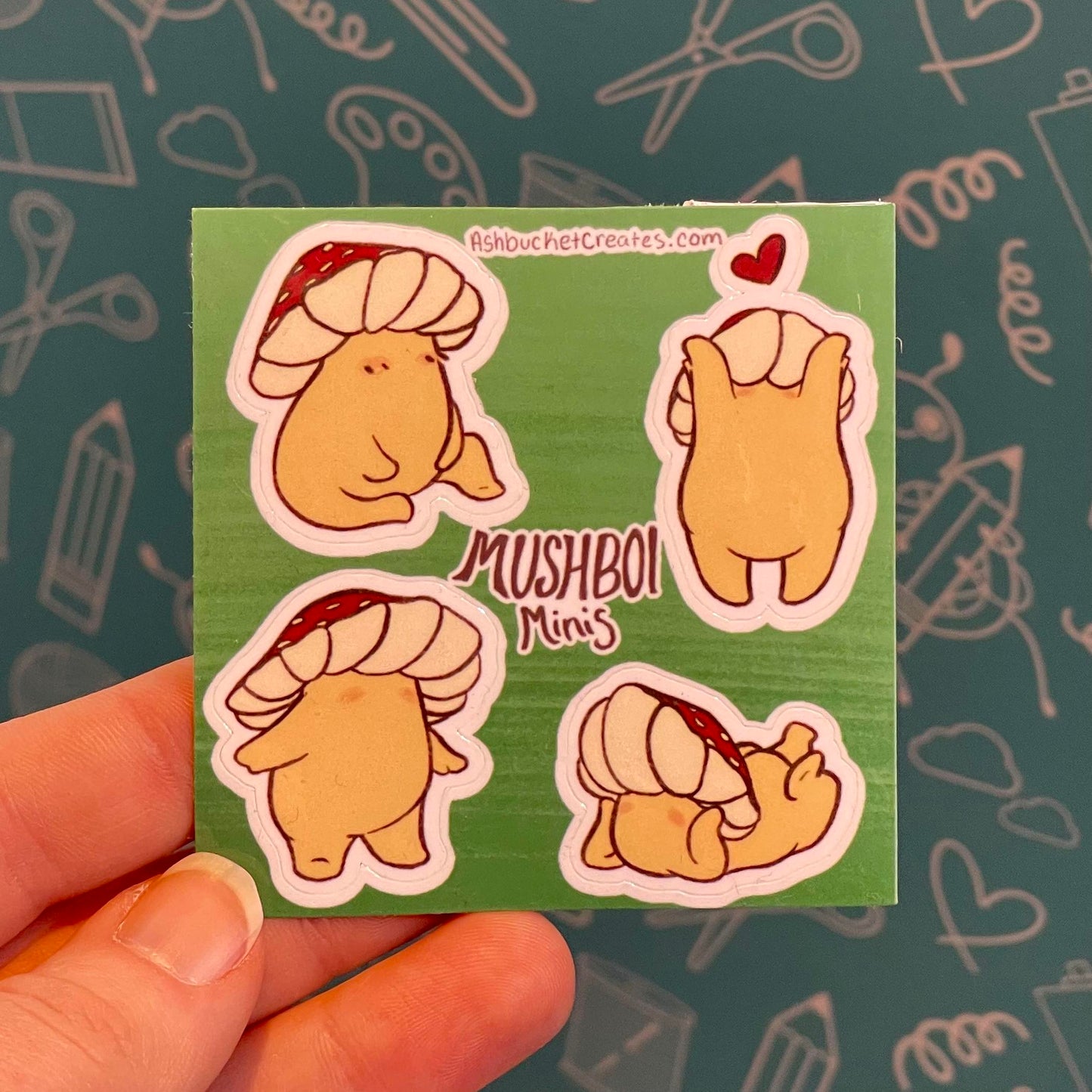 Mushboi Mini Sticker Sheets