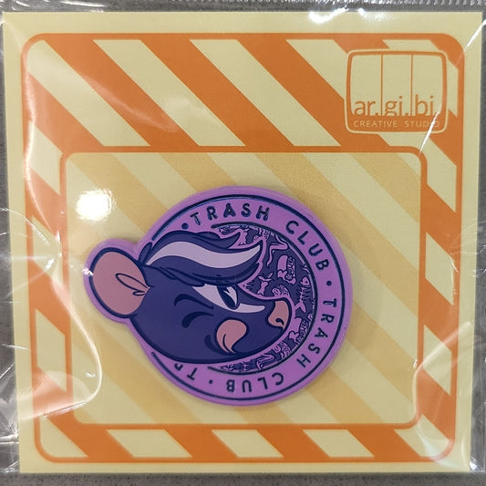 Trash Club Skunk Enamel Pin