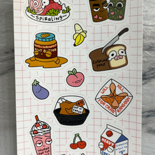 Mini Mart Sticker Sheet