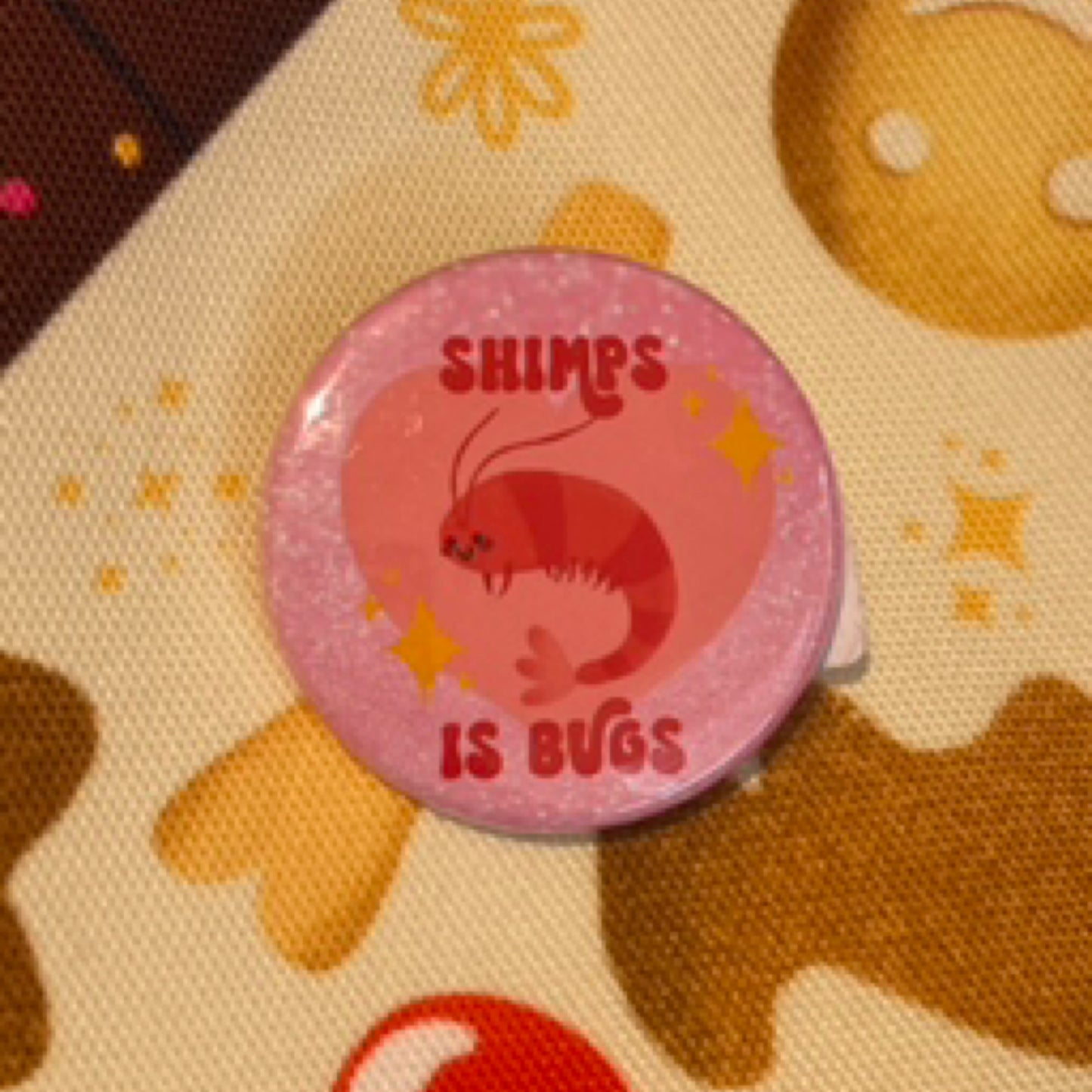 shimp is bugs button