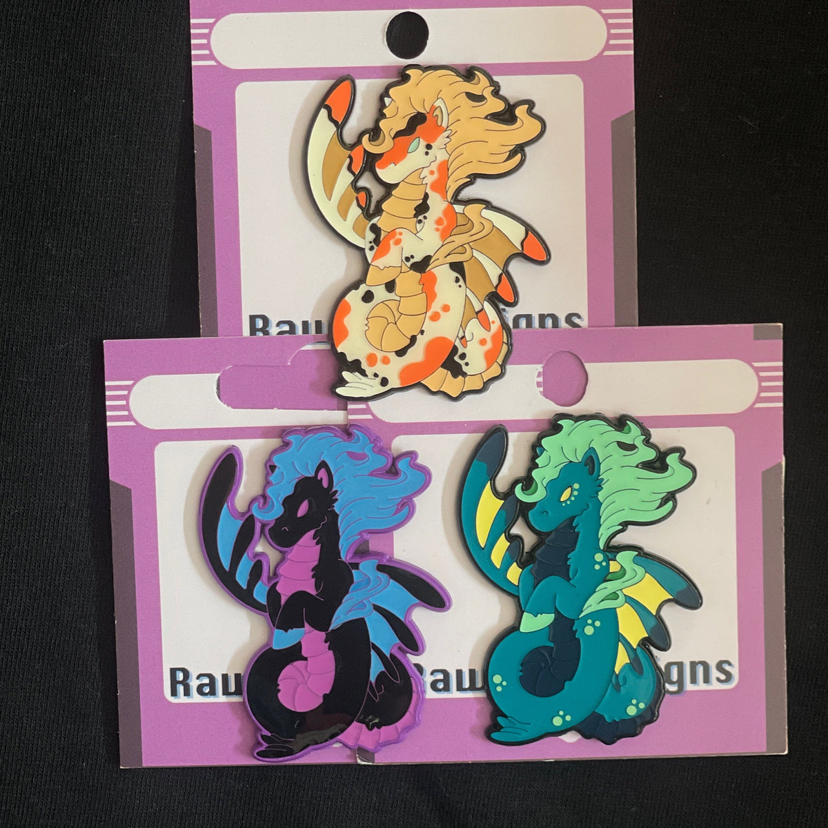 Kelpie Enamel Pin