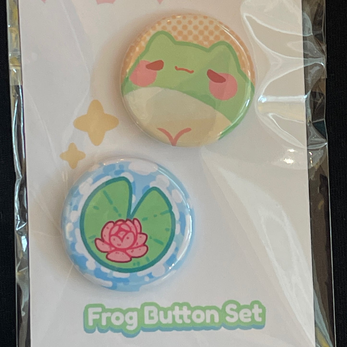 Frog Button Set