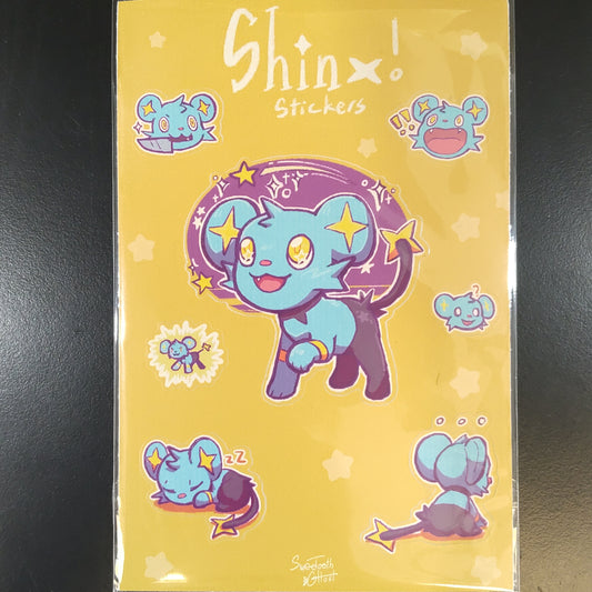 Shinx Sticker Sheet