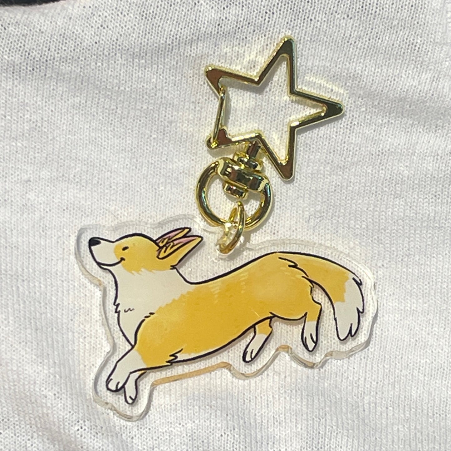 Corgi - Red and White (with tail)