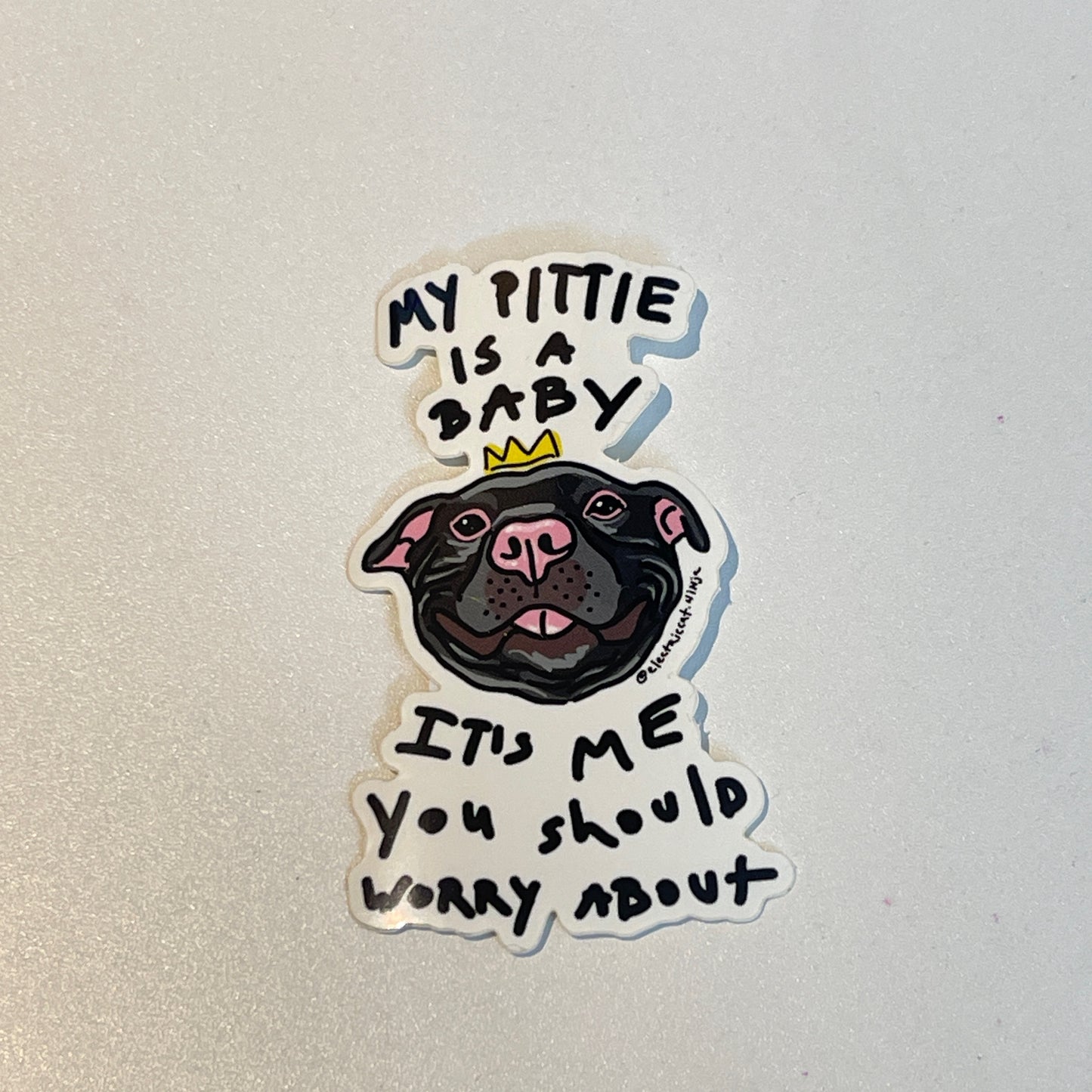 Pittie Sticker