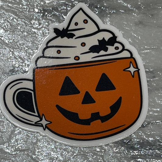 Pumpkin Coffee sticker