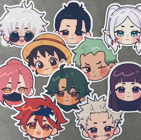 HEAD Stickers by Kadeboo