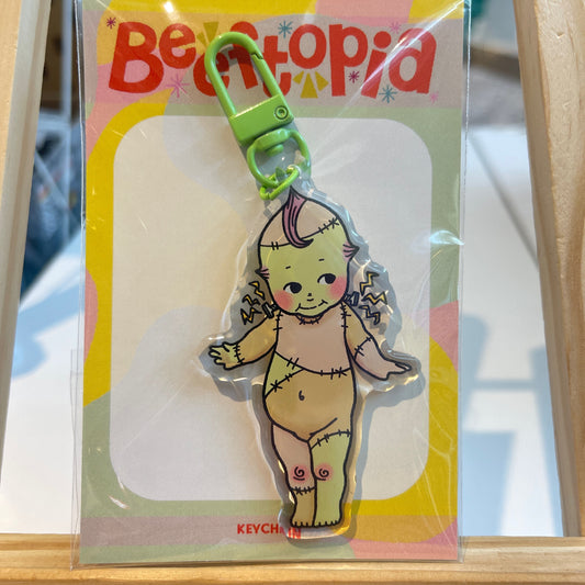 Frankenstein Kewpie Keychain