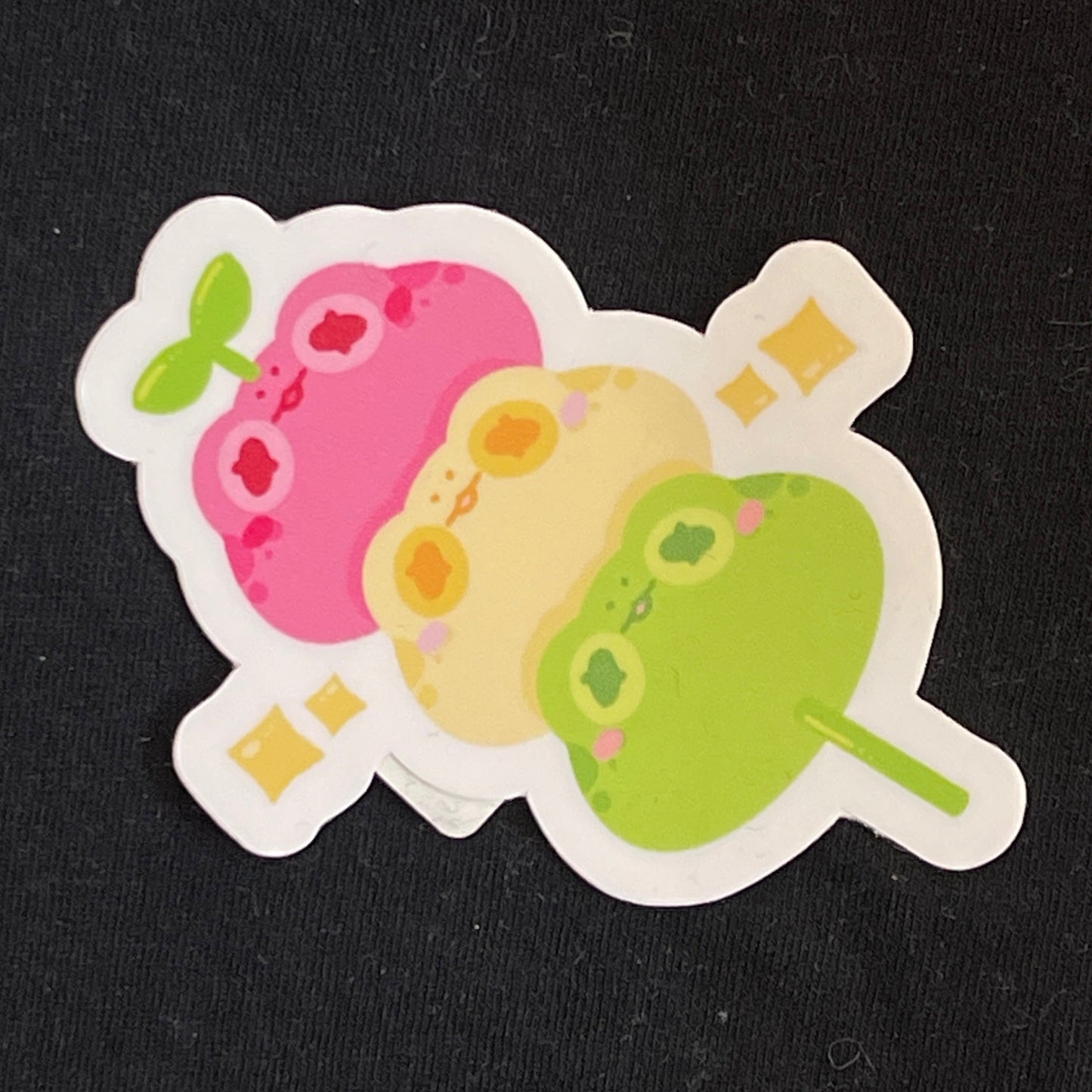 Dango Frogs Sticker