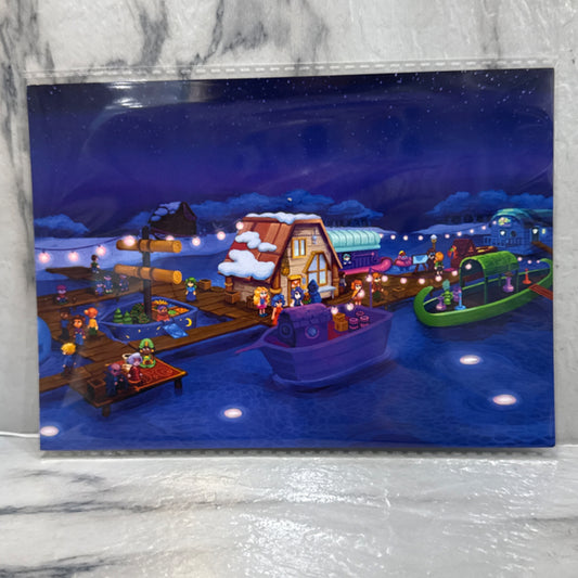 Night Market Mini Print
