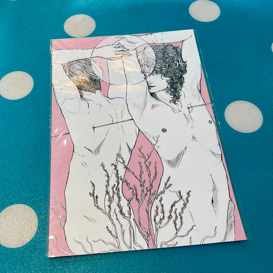 Like Blood Art Print