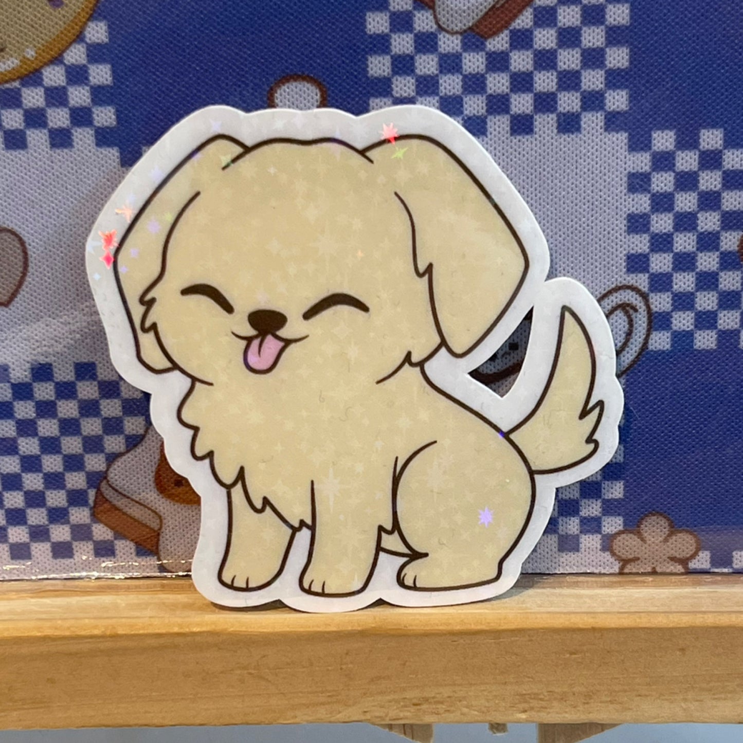 Golden Retriever Otoro Cat Sticker
